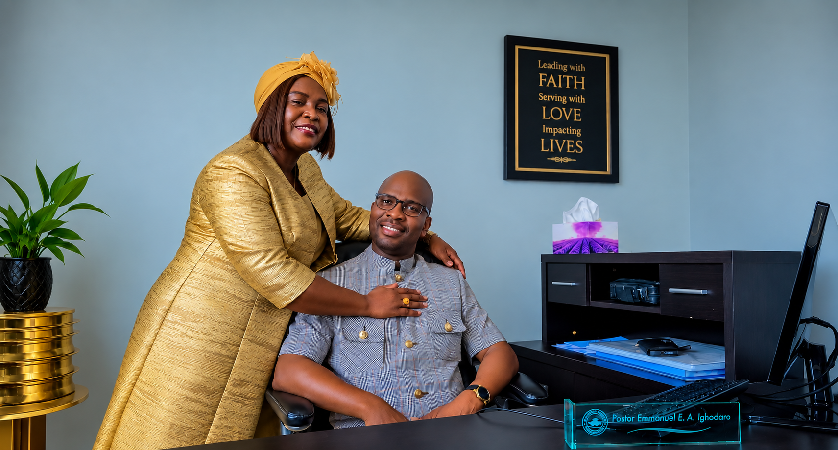 Open Heavens Chapel Edmonton congregation in worship
